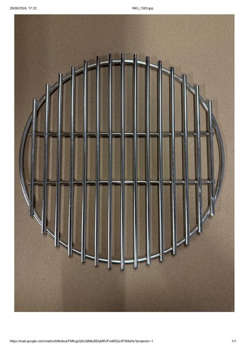 Round bbq cooking grill - round,