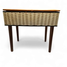 Sewing Box Woven Wicker Large