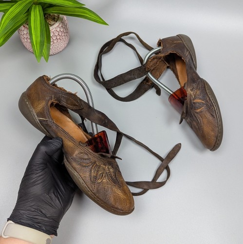 Trippen leather ankle wrap - trippen,