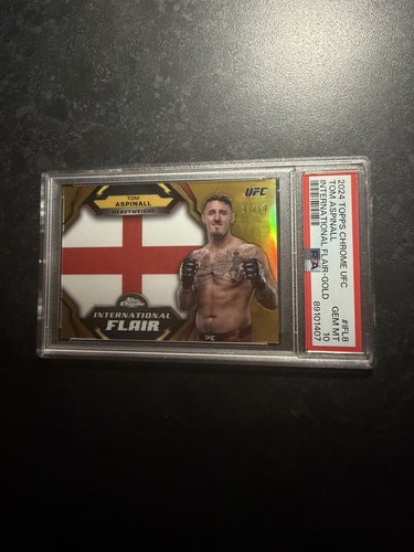 Tom aspinall psa 50 gold - psa,