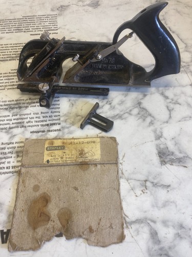 Vintage stanley 78 duplex - vintage,
