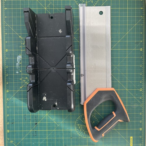 Mitre box hand saw - mitre,