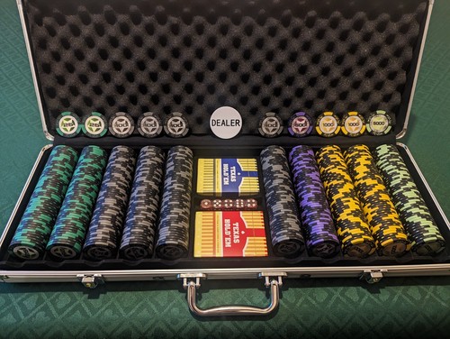 500 numbered wheat crown poker - 500,