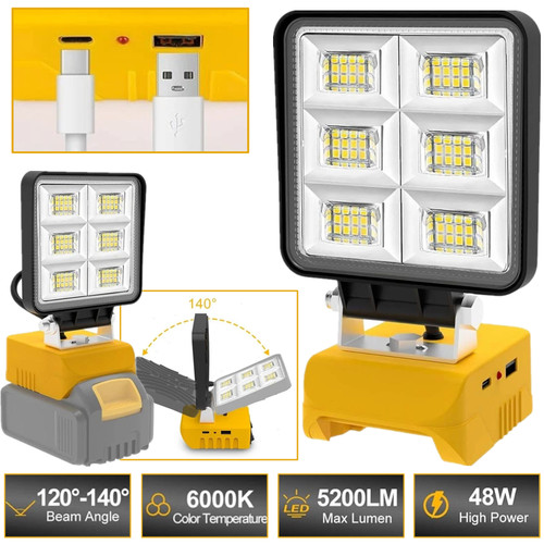 48w led work - led, dewalt