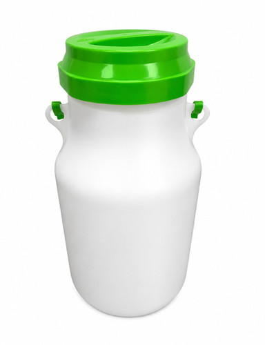 Milk container churn plastic - milk,