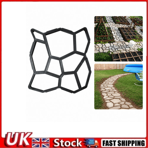 Pack garden paving - pack, mould