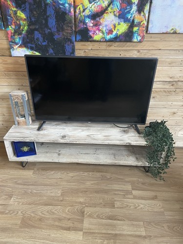 Handmade rustic unit - rustic, tv
