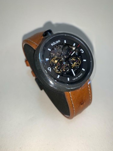 Bolido watch ostrich leather - ostrich,