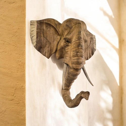 Chiselcraft wooden elephant - wooden,