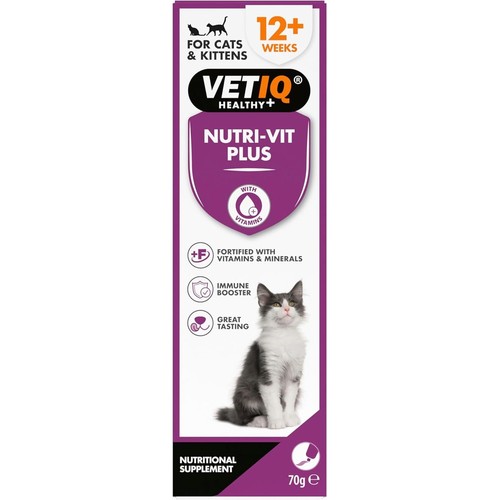 Vetiq nutri vit plus 70g - plus,