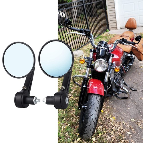Round motorcycle bar - round, end
