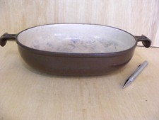 LE CREUSET 25cm CAST IRON OPEN