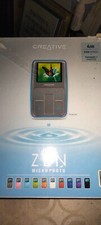 vintage creative zen mp3 player 4gb boxed all woking