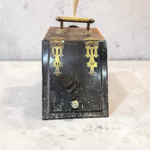 Antique victorian coal scuttle - antique,