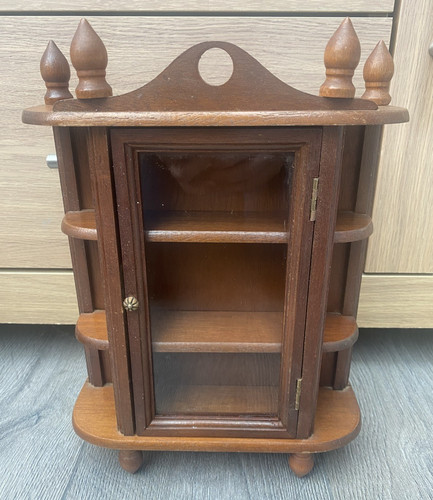 Vintage wooden small curio - vintage,