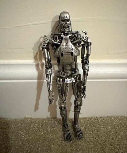 Silver robot action - silver,