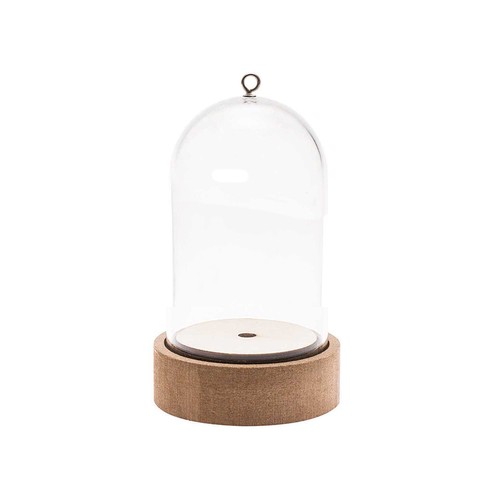 Plastic bell jar dome - bell, |
