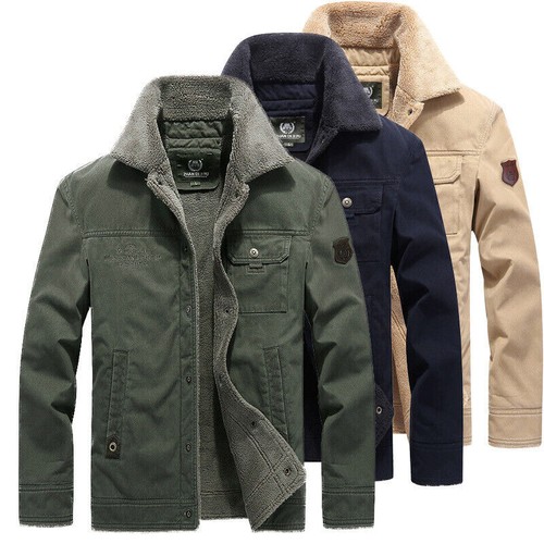 Men fur fleece - fleece, lined