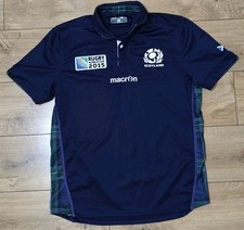 Macron Scotland Rugby Union  Shirt - Rugby World Cup 2015 - Extra Large XL