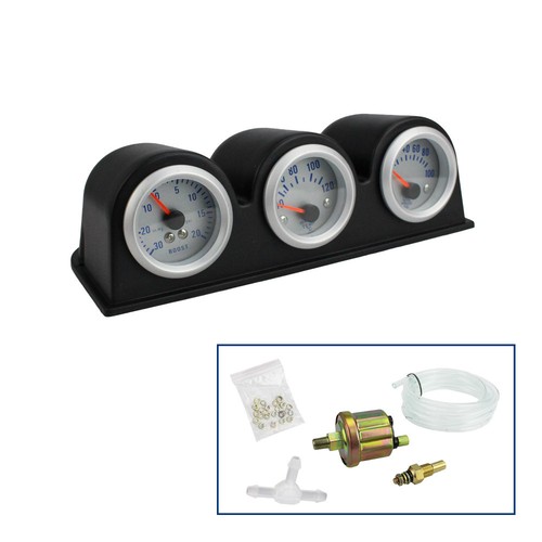 52mm car triple gauge - 52mm,