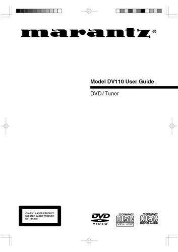 Marantz dv110 dvd player - dv110,
