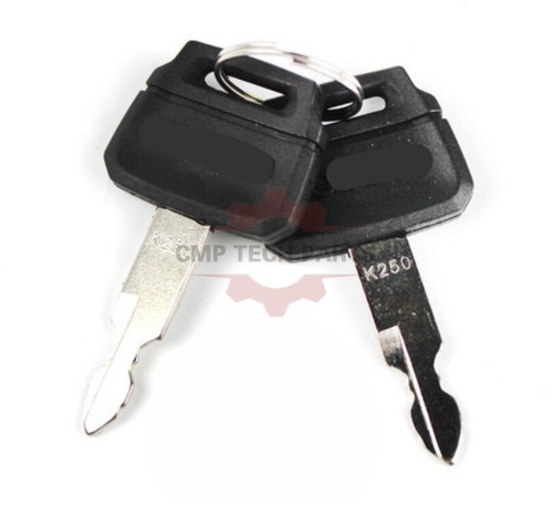 2pcs k250 keys for kobelco - k250,