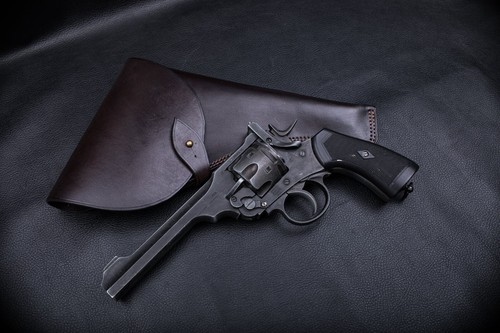 Webley mark flap leather - webley,