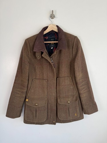 Joules tweed field coat - tweed,