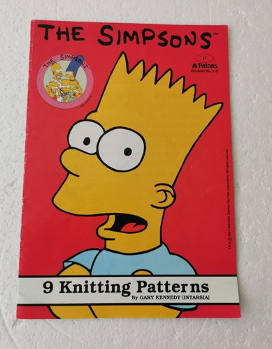 The simpsons knitting - the, book