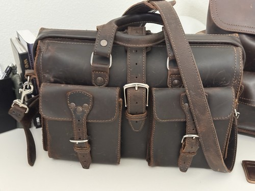 Saddleback leather flight bag - saddleback,