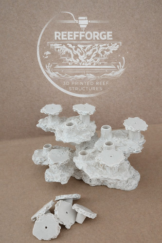 Printed coral frag rack - 3d,
