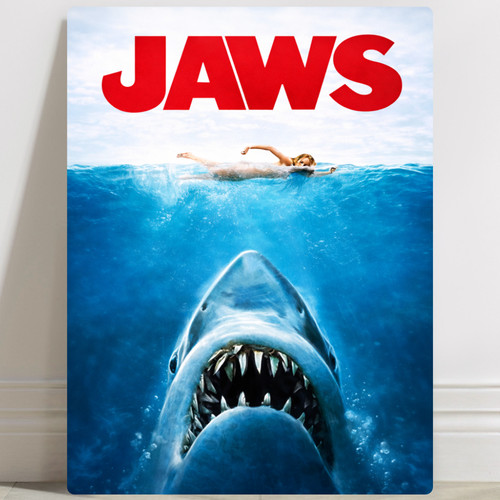 Jaws film movie - movie, aluminium