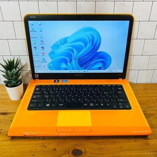 Vaio orange win11 installed - win11,