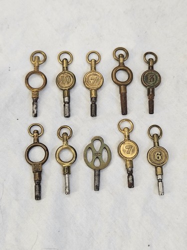 Pocket watch keys - pocket, keys.