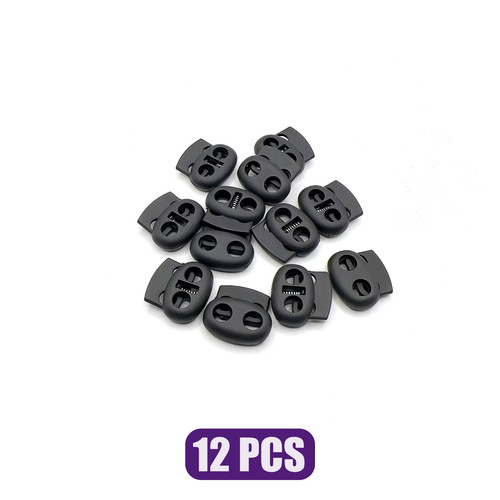 12pcs plastic cord lock - plastic,