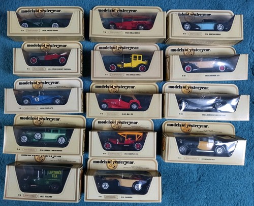 Matchbox models yesteryear - models, of