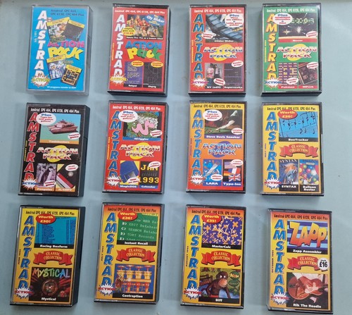 Vintage amstrad computer - amstrad, tapes
