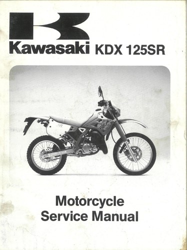 Kawasaki motorcycle kdx125sr - motorcycle,