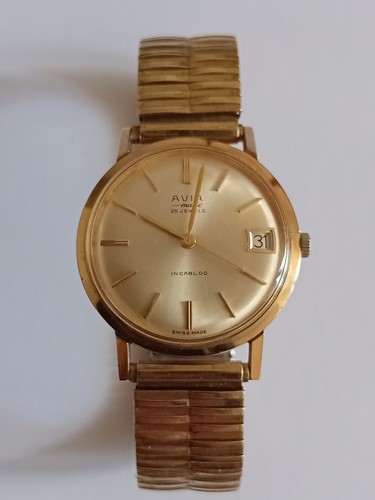 Vintage 375 9ct avia matic - vintage, 25