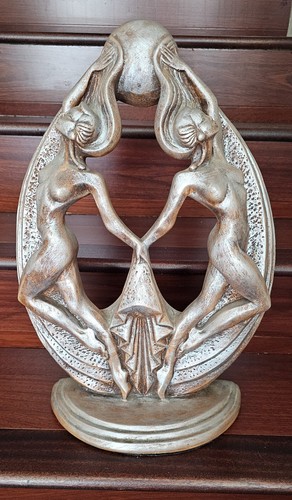 Vintage art deco majestic bare - art,