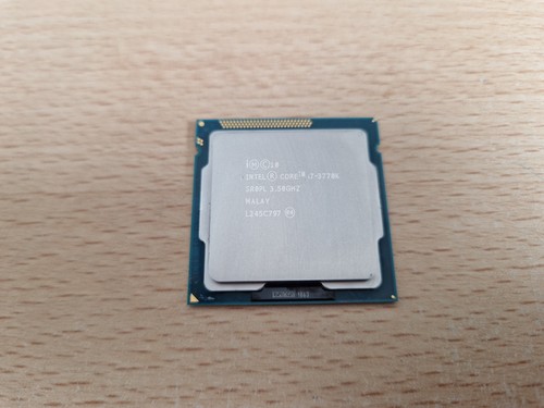 Intel 3770k cpu - i7, 3.50ghz