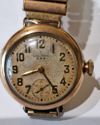 Waltham gold filled gents - filled,