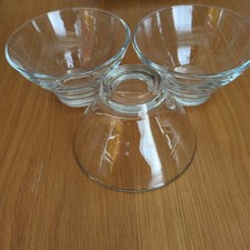 3 Glass Dessert Bowls (Ideal For Slimming Desserts Weetabix Cheesecake Etc 😋)