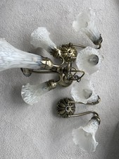 2 x Art Deco Wall Lights and