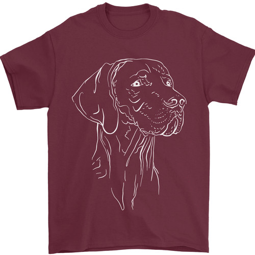 Weimaraner face mens shirt - weimaraner,