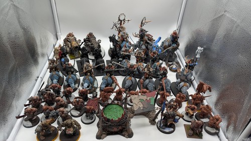 Painted warhammer age - painted, (mostly)