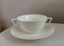 Villeroy and Boch soup bowl Heinrich Malmaison Fine Porcelain Pure White