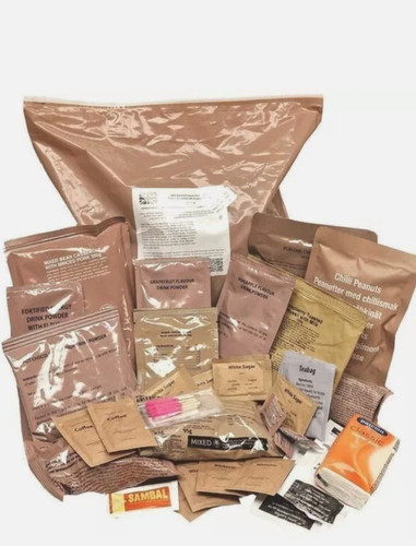 British army 24h ration - army,