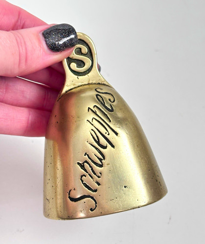 Vintage schweppes brass - schweppes,