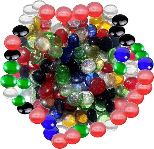 Glass pebbles vase filler - glass,